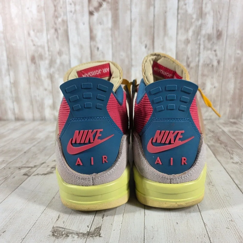 Jordan 4 Retro Union LA Guava Ice Mens‎ 11 DC9533-800 Pink Blue Yellow Sneakers